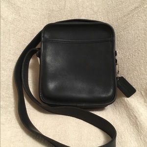 vintage coach camera bag